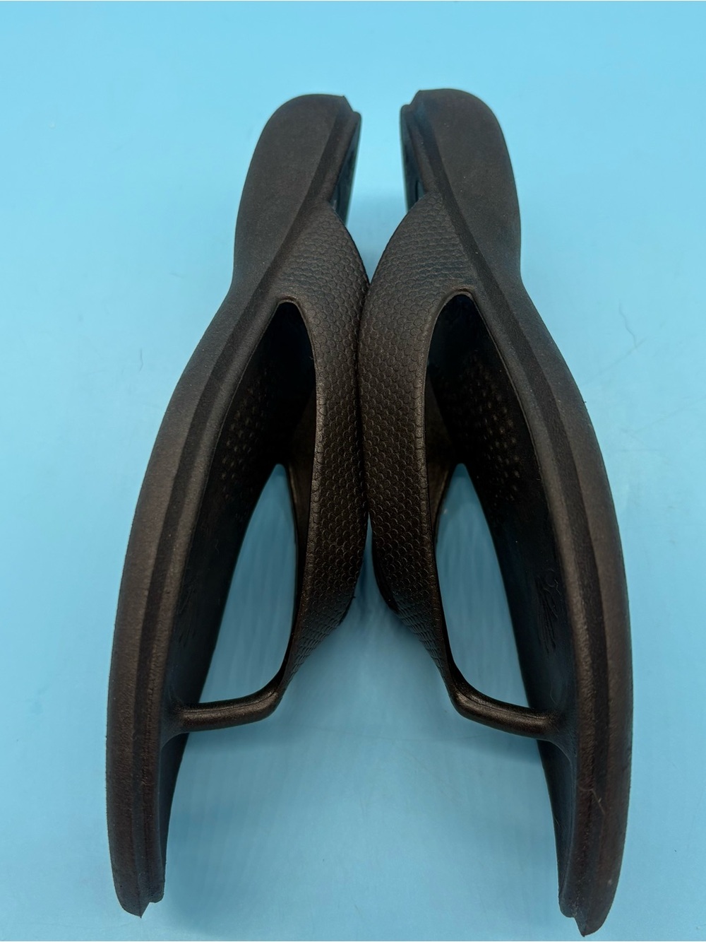 Okabashi Women's Maui Flip Flops Thong Black Arch Support Comfort Sandals 8 - Picture 3 of 6